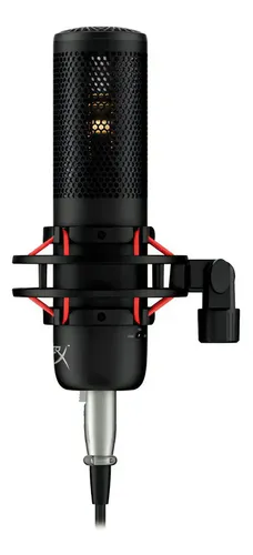 Microfone Profissional Hyperx Procast Cor Preto