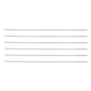 Abracadeira De Plastico 150x2 5mm Branco 100pcs // Sparta