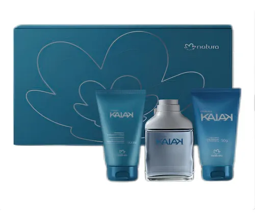 Presente Kaiak Colônia 25ml, Shampoo E P Barba 50ml