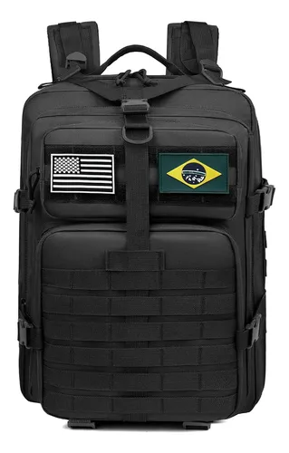 Mochila Tática Militar Impermeável E Resistente 50 Litros