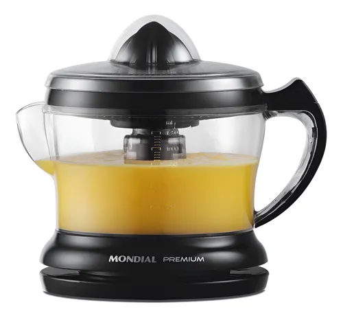 Espremedor Premium Mondial 30w E-02 Preto 127v