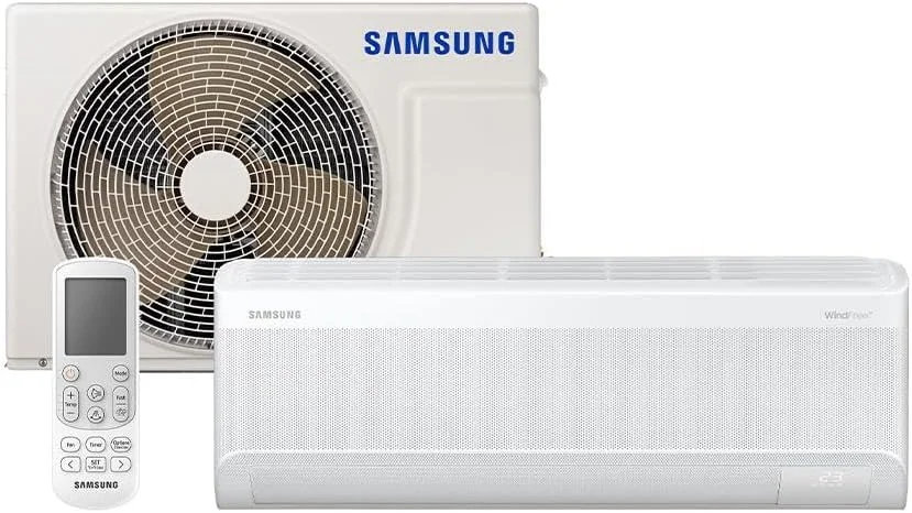 Samsung Ar Condicionado Split Inverter Samsung WindFree AI 18000 BTU/h Frio AR60F18D1AWNAZ - 220 Volts