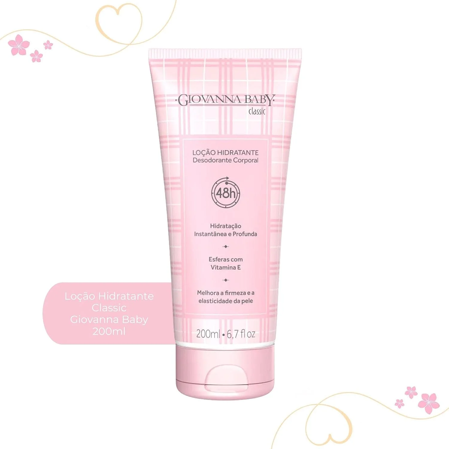 GIOVANNA BABY Loção Hidratante Rosa
