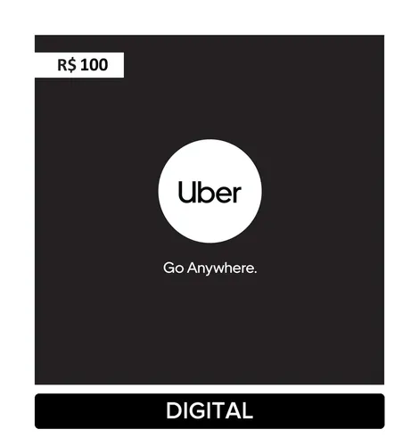 Uber Gift Card R$100 (digital)