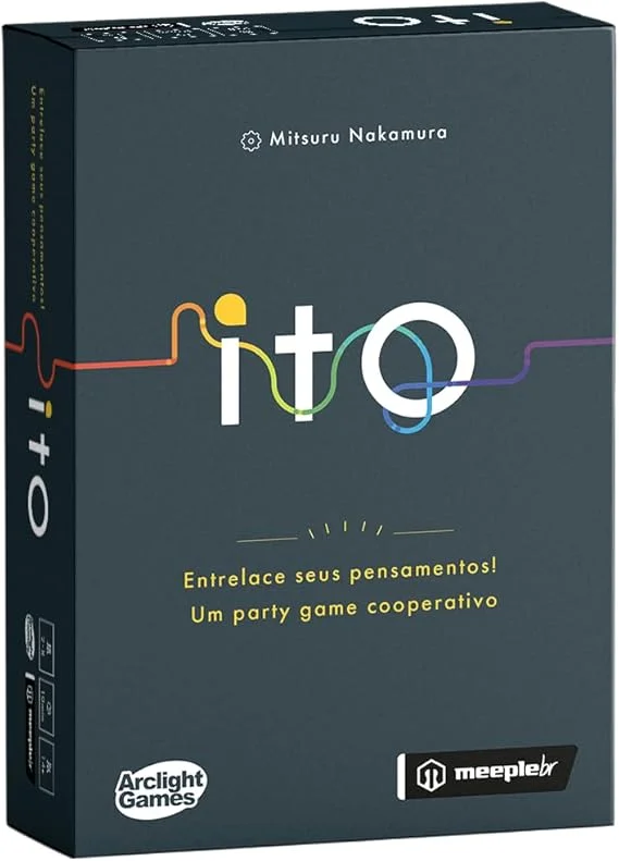 MeepleBR, Ito, Party Game Cooperativo, Jogo de Cartas Família, 2 a 8 jogadores