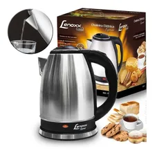 Chaleira Elétrica Lenoxx 1.8L Inox PCE211 Prata 1500W Desligamento Automático