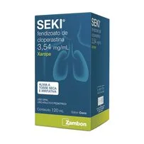 Seki 3,54mg/ml Zambon Xarope Sabor Coco 120ml