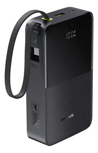 Power Bank Baseus Turbo Bipow2 Pro 20000mah 22.5w Cor Preto Cosmic Black