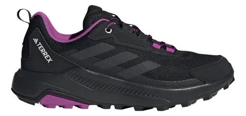 Tênis Terrex Anylander Hiking adidas Preto / Core Black / Carbon / Purple Burst 36 Br