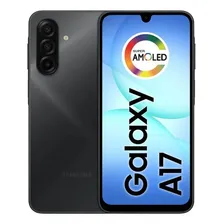 Celular Samsung Galaxy A17 Com Ia, 256gb, 8gb Ram, Câm De 50mp, Tela De 6.7 , Nfc, Ip54 - Preto 4g