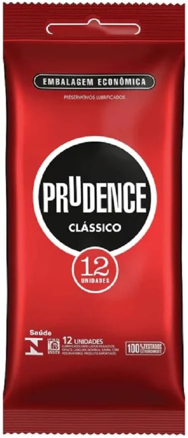 Preservativo Prudence, Opaco, Pacote de 12