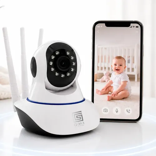 Baba Eletronica Camera Wifi Sem Fio Visão Noturna Microfone Wow World Of Wonders