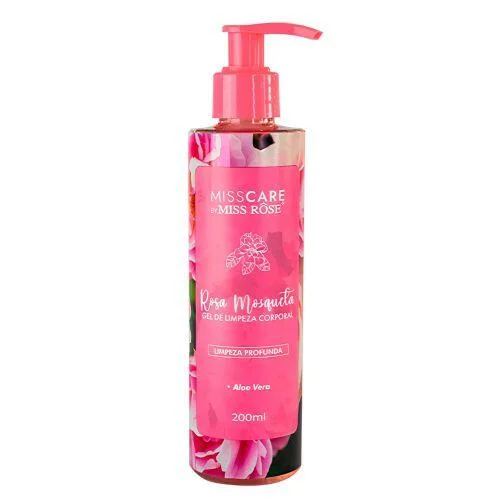 Gel de Limpeza Corporal Rosa Mosqueta - Miss Rose