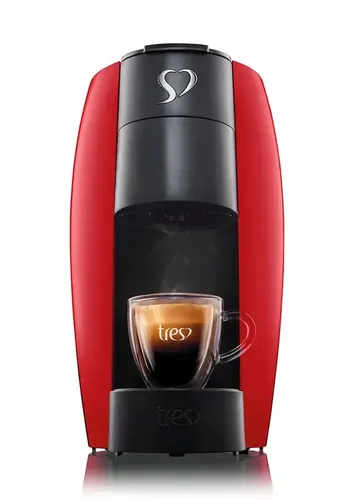 Cafeteira Espresso Lov Automática Vermelha 3 Corações Vermelho 127v