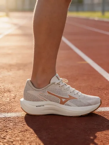 Tênis Mizuno Virtue 2 - Feminino - Bege Bege 37,0 Br