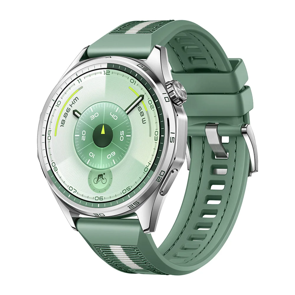 Smartwatch HUAWEI WATCH GT 6 46mm, Esportes, Bateria Até 21 Dias, Bem-Estar Emocional Verde