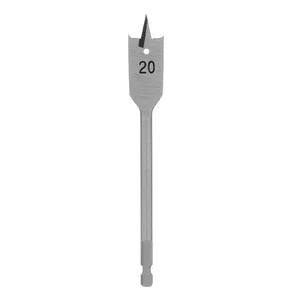 Broca Chata Para Madeira 20 X 150mm Haste Sextavada 1pc Mtx