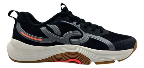 Tênis Olympikus Treino Masculino Esportivo Evasense Preto Lisa 40 Br