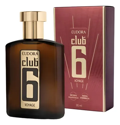 Club 6 Voyage Eudora Deo Colônia 95ml Com