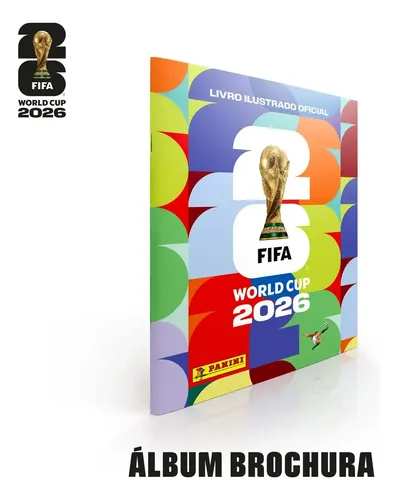 Álbum Copa Do Mundo 2026 Capa Normal Panini Oficial Fifa