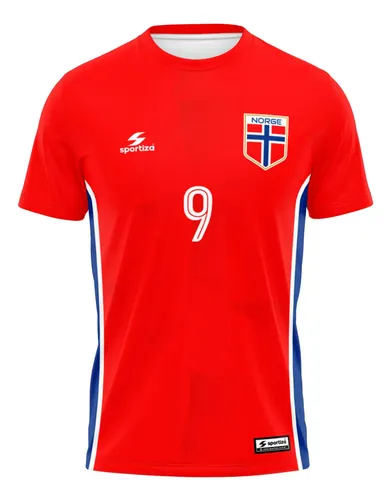 Camisa Haaland Noruega Vermelha