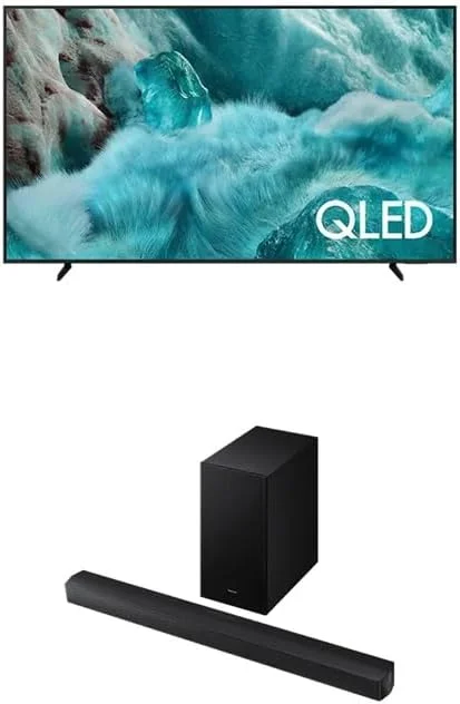 Samsung Combo Vision AI TV 55" QLED 4K Q7F + Soundbar HW-B450F
