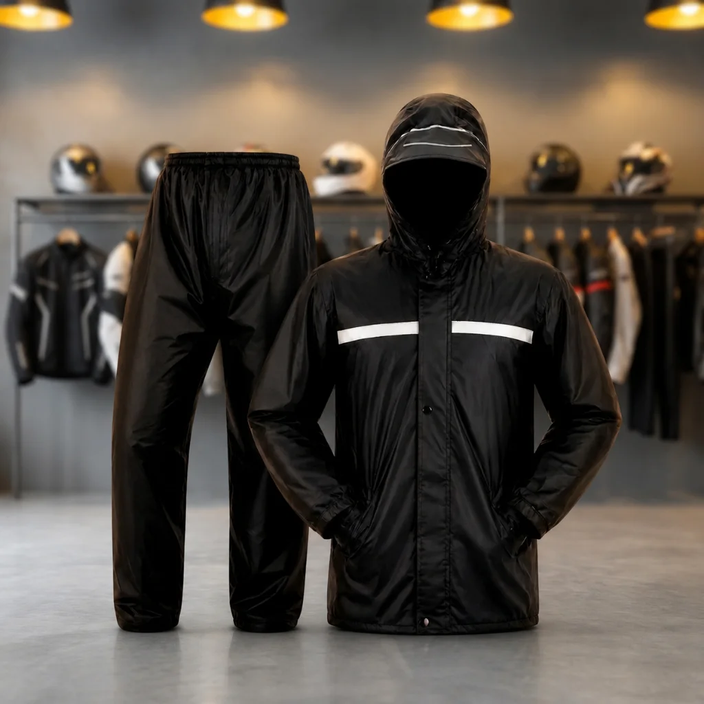 Capa De Chuva Moto Motoqueiro Impermeável Reforçada