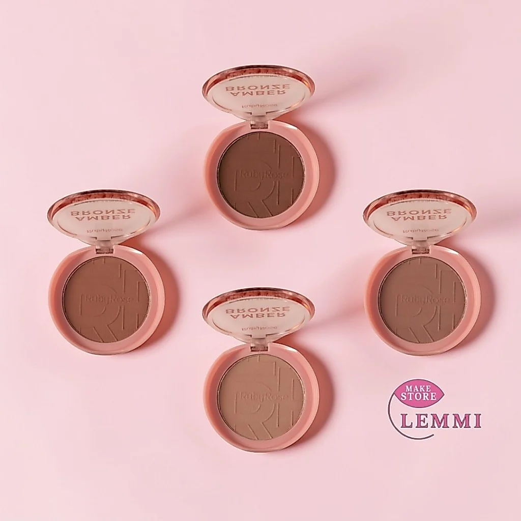 Bronzer Compacto Amber Bronze RUBY ROSE - Linha Rosa