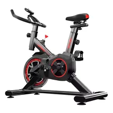 Venda e Cia Bicicleta Spinning Para Exercícios XHJSCRB8009 Preto Vermelho Com Garrafa