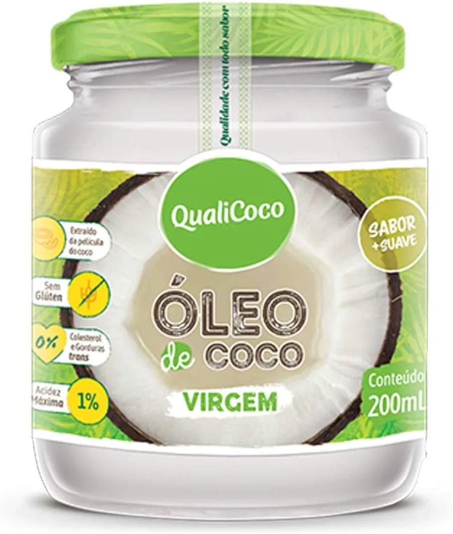 Oleo Coco Virgem 200ml