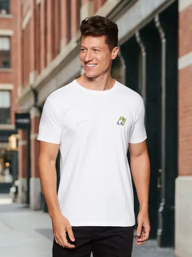 Camiseta Est Assinatura Carro Senna Reserva Branco Senna G Estampa Localizada