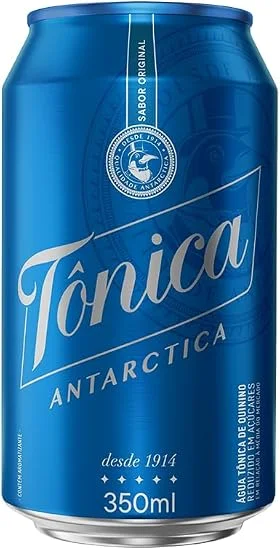 Pack de Água Tônica Antarctica Lata 350ML, 12 unidades