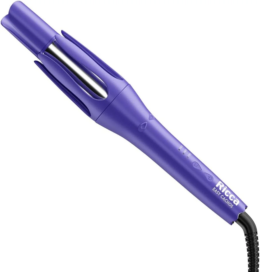 Ricca Easy Cachos, Modelador de Cachos Automático, Bivolt