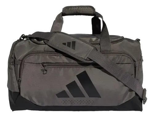 Bolsa De Treino Defender Duffle Pequena adidas Marrom / Charcoal / Black Lisa