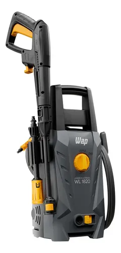 Lavadora De Alta Pressão Wap Wl 1820 1400w Com Stop Total, Jato Leque E Concentrado Cinza 127v 60 Hz