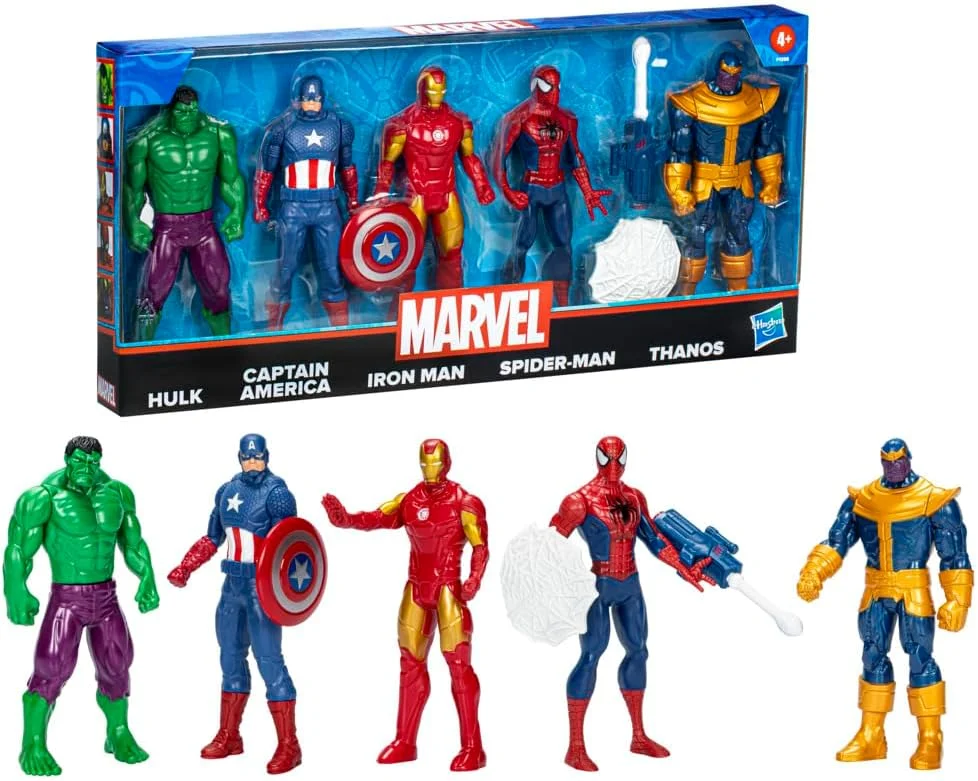 Hasbro Marvel - Kit com 5 Figuras