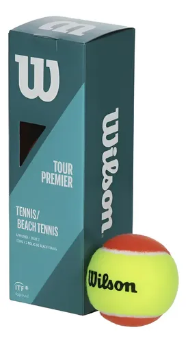 Bola Beach Tennis Bolinha Tênis Praia Wilson C/ 3 Unidades