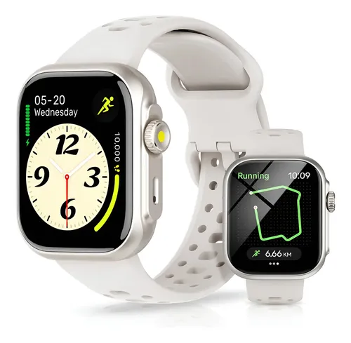 Smartwatch Bettdow Fb041 Com Gps E Alexa Integrados Resistente À Água Branco 1 1#