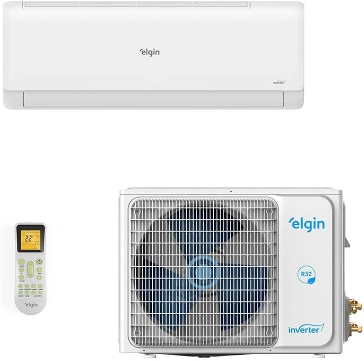 Ar Condicionado Inverter Elgin High Wall Eco Iii Wifi 12.000 Btus Frio 220v