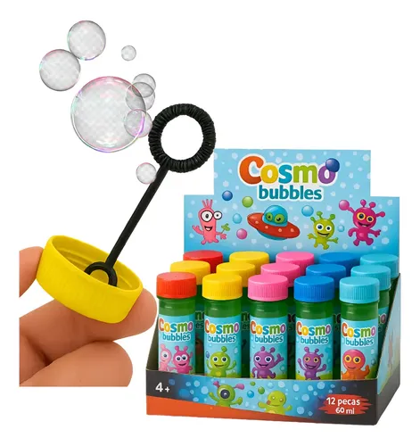 24 Bolha De Sabão Lembrança De Aniversário Brinquedo Criança