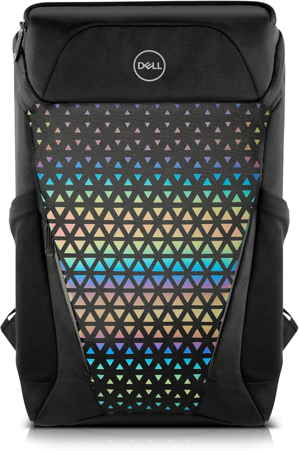 Mochila Dell Gaming 140T, Compatível com notebooks de até 17", Resistente à água, Painel frontal reflexivo, Vários compartimentos, Parte traseira em malha respirável, Preto