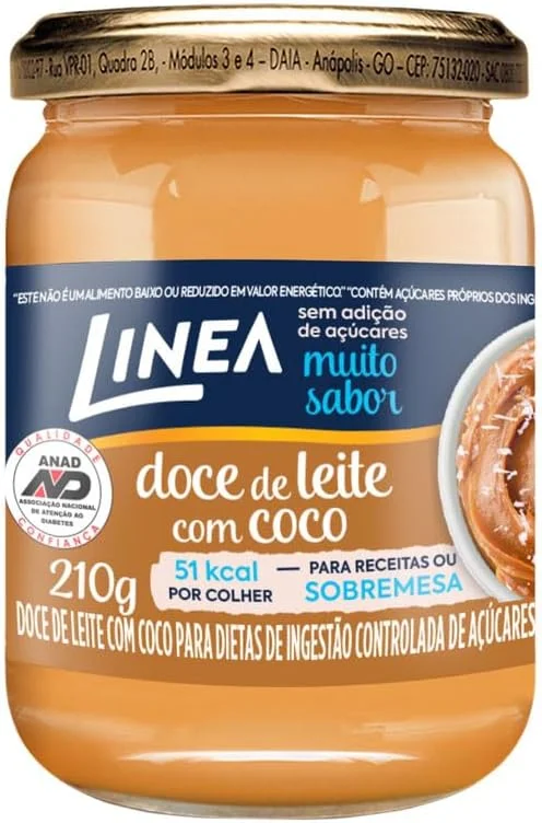 Linea Doce de Leite com Coco 210g