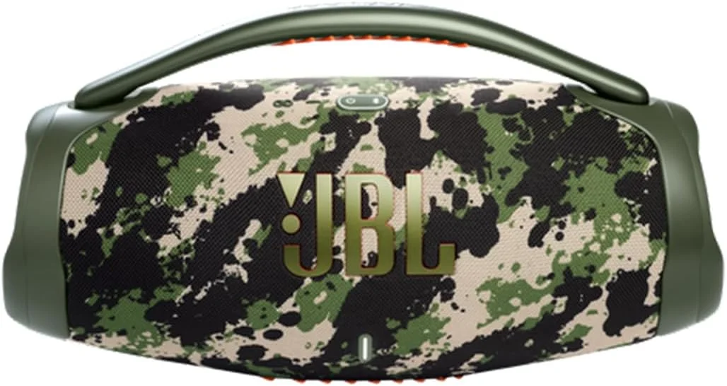 JBL, Caixa de Som, Boombox 3, Bluetooth, À Prova D'água e Poeira - Camuflada