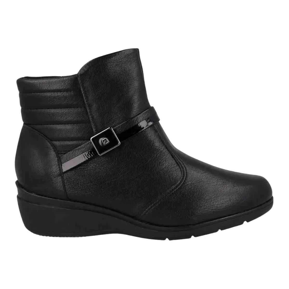 Bota Feminina Cano Baixo Piccadilly Preta