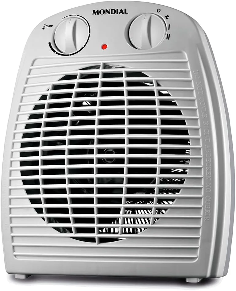 Aquecedor A Ar, Mondial, Cinza/Branco, 2000W, 220V - A-08