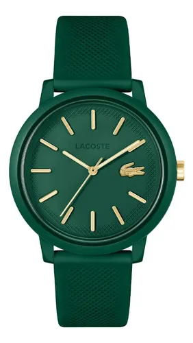 Relógio Lacoste Lacoste 12 12 Masculino Em Borracha Verde 20 Verde