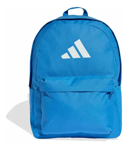 Mochila Classic 3 Bar Logo adidas Azul Liso