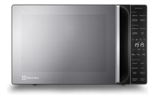 Micro-ondas Electrolux 36l Cor Inox Efficient Com Descongelamento Assistido Me36s 127v