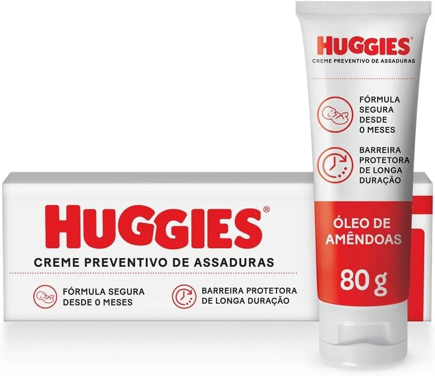 Creme Preventivo de Assaduras Huggies Pele Protegida 80g