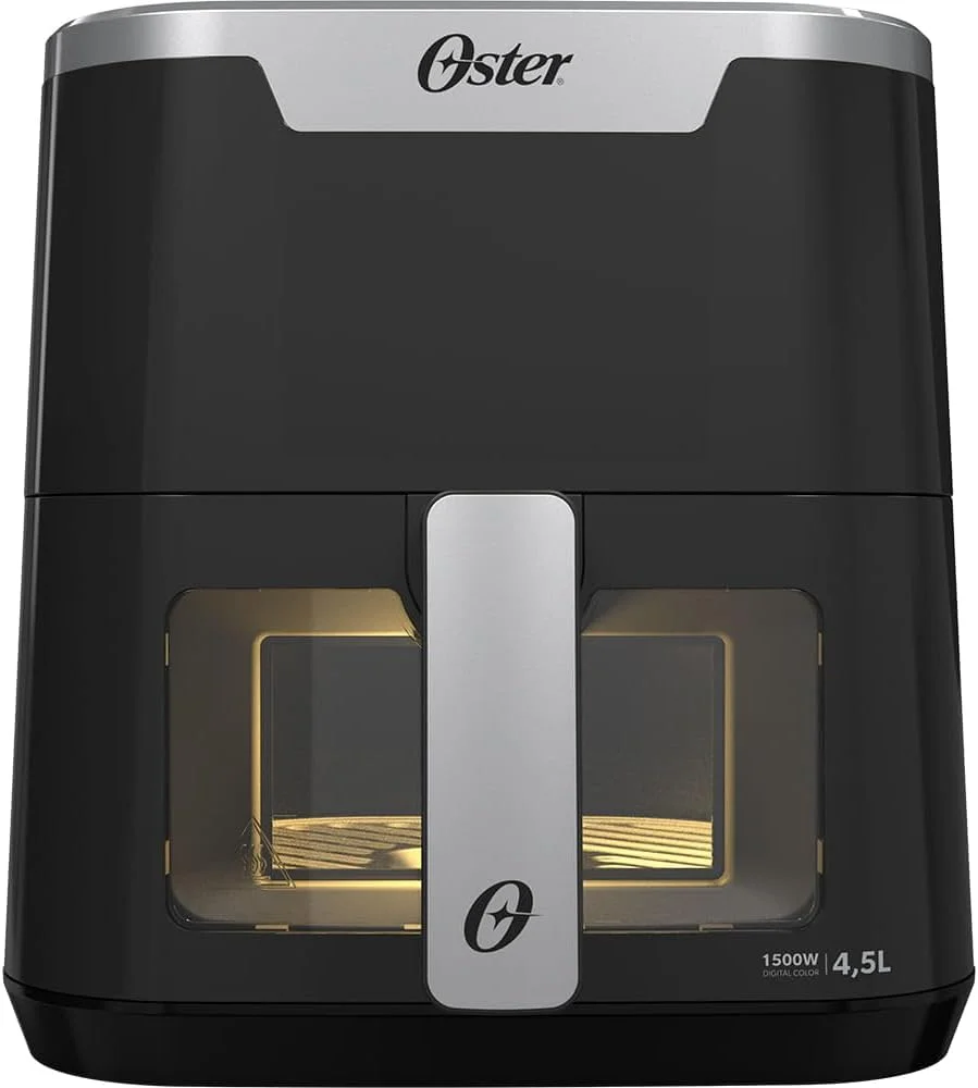 Oster Fritadeira Digital Touch Oster 4,5L com Visor Transparente - 127V
